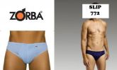 cueca Slip Light Zorba 100%algodão ord. 772