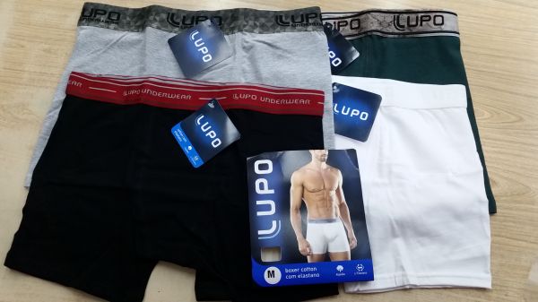 Boxer Lupo Coton c/elastano  ord. 615, 603, 594