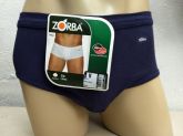 cueca Slip Linea Zorba 100%algodão ord. 185 (c/abertura)